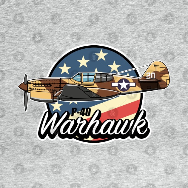 P-40 Warhawk by TCP